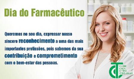 FELIZ DIA DO FARMACUTICO !