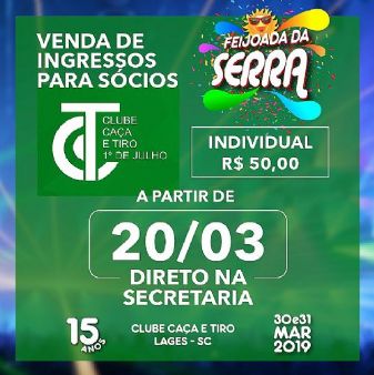 FEIJOADA DA SERRA - 2019